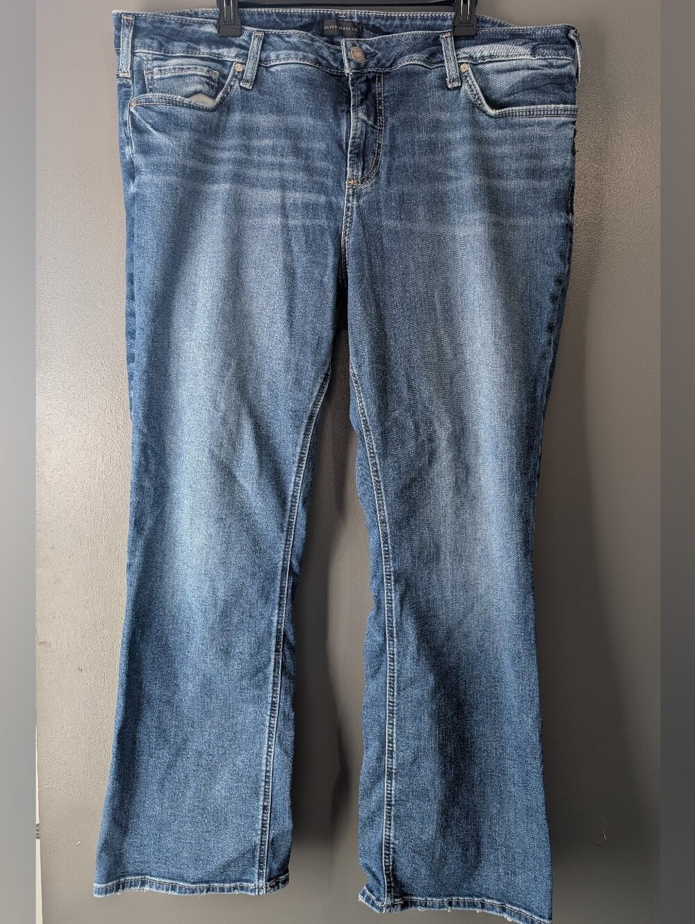 Silver Jeans Elyse Slim Boot Jeans Women's 20 L31 Medium Wash Stretch